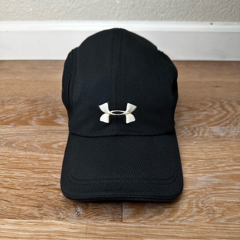 Under Armour Embroidered Black Women's Athletic Cap Hat, OS